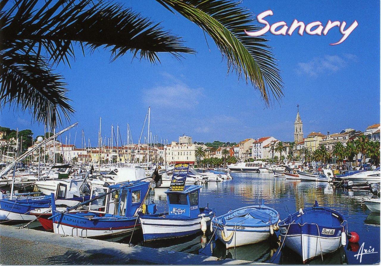 Appartement Cosy A Sanary Plage De Portissol-Climatise-Parking Prive Exterior foto